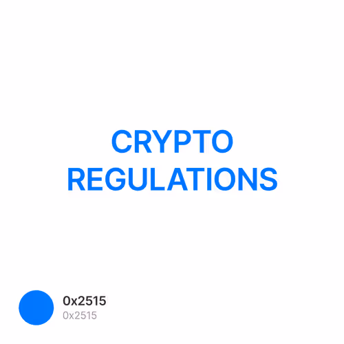 CRYPTO REGULATIONS