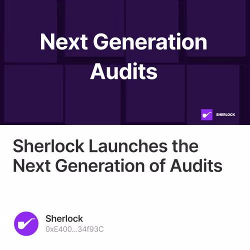 Sherlock Launches the Next Generation of Audits