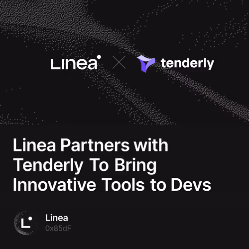 Linea Partners with Tenderly To Bring Innovative Tools to Devs