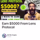 Earn $5000 From Lens Protocol