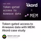 Token-gated access to Arweave data with MEM: Akord case study