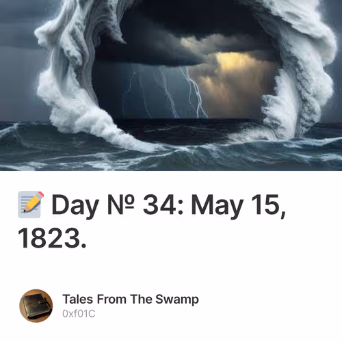 📝 Day № 34: May 15, 1823.