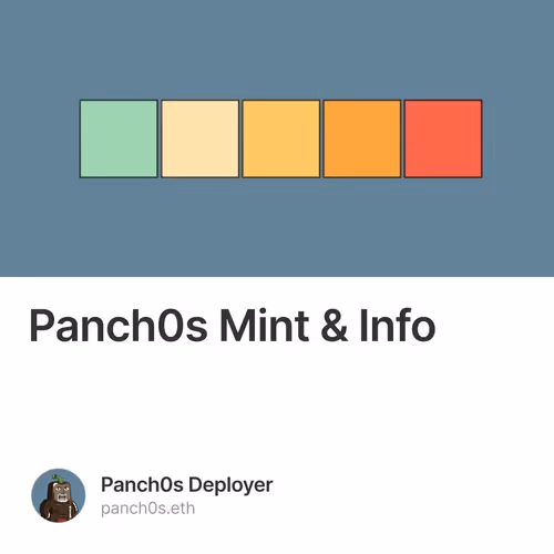 Panch0s Mint & Info