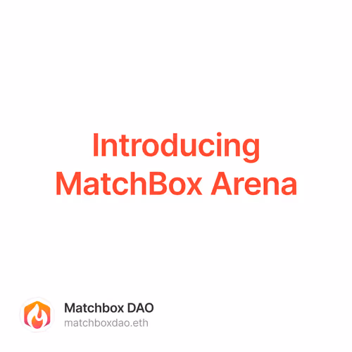 Introducing MatchBox Arena
