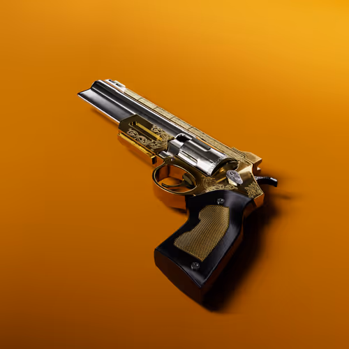MIXtown Engraved Revolver