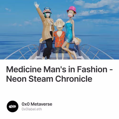 Medicine Man's in Fashion - Neon Steam Chronicle