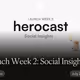 Launch Week 2: Social Insights