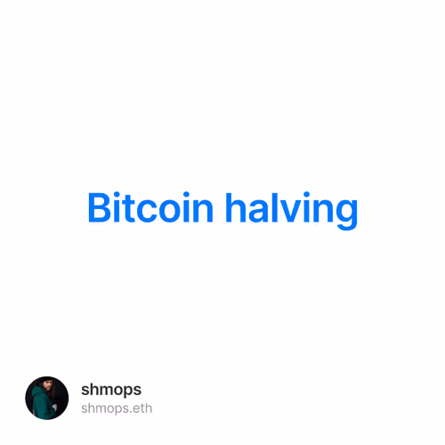 Bitcoin halving