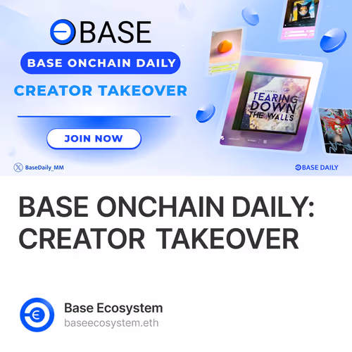 BASE ONCHAIN DAILY: CREATOR TAKEOVER