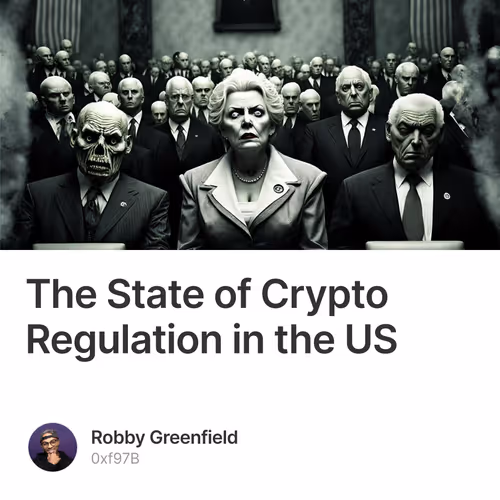 The State of Crypto Regulation in the US