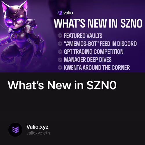 What’s New in SZN0