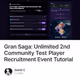 Gran Saga: Unlimited 2nd Community Test Player Recruitment Event Tutorial
