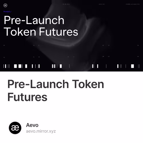 Pre-Launch Token Futures