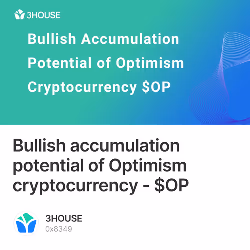 Bullish accumulation potential of Optimism cryptocurrency - $OP