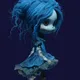 blue girl gif