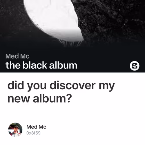 did you discover my new album?
