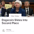 Dogecoin Slides Into Second Place