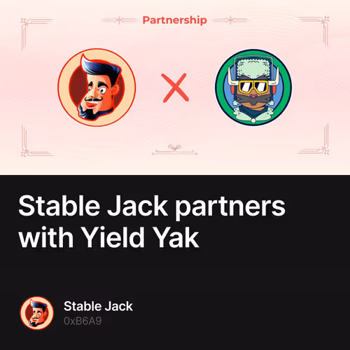 Stable Jack partners with Yield Yak