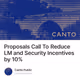 Proposals Call To Reduce LM and Security Incentives by 10%