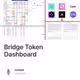 Bridge Token Dashboard