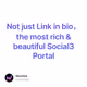 Not just Link in bio，the most rich & beautiful Social3 Portal