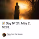 📝 Day № 21: May 2, 1823.