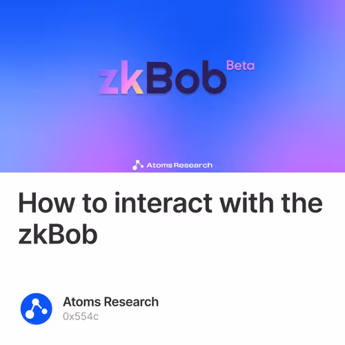 How to interact with the zkBob