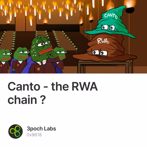 Canto - the RWA chain ?