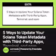 5 Ways to Update Your Solana Token Metadata with Third-Party Apps, Terminal, and npm