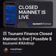 ䷐ Tsunami Finance Closed Mainnet is live! | Possible $tsunami #Airdrop