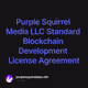 Purple Squirrel Media LLC Standard Blockchain Development License Agreement