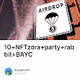 10NFTzorapartyrabbitBAYC