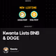 Kwenta Lists BNB & DOGE