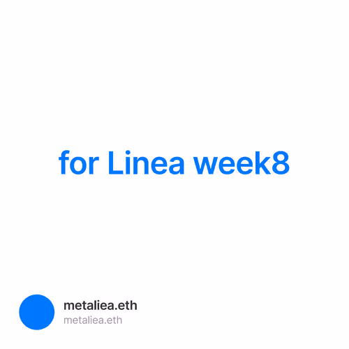 for Linea week8