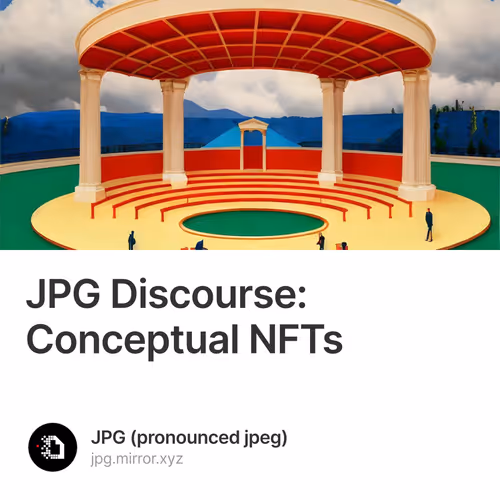 JPG Discourse: Conceptual NFTs