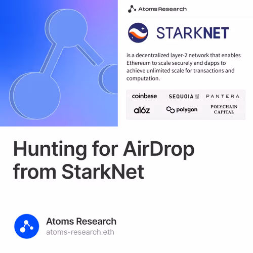 Hunting for AirDrop from StarkNet