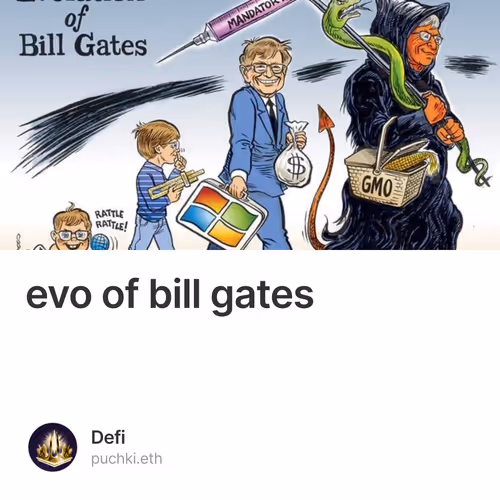 evo of bill gates