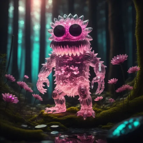 Bitcoin And Optimism Monster Nft Seison :  2