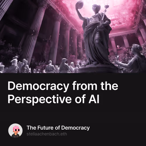 Democracy from the Perspective of AI