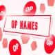 Op Names Auction II