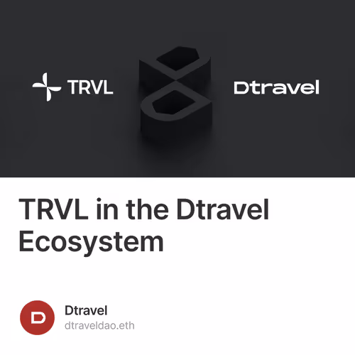 TRVL in the Dtravel Ecosystem