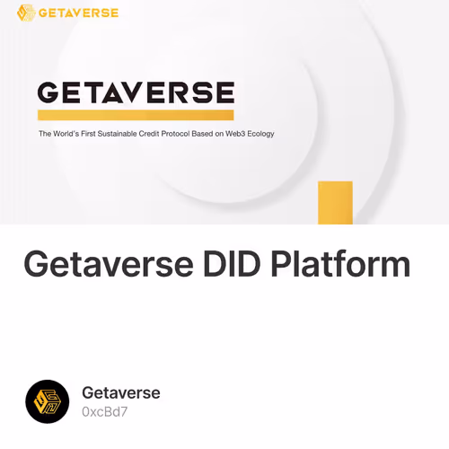 Getaverse DID Platform