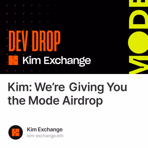 Kim: We’re Giving You the Mode Airdrop