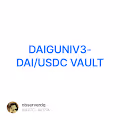 DAIGUNIV3-DAIUSDC VAULT