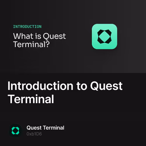 Introduction to Quest Terminal