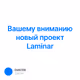 Вашему вниманию новый проект Laminar