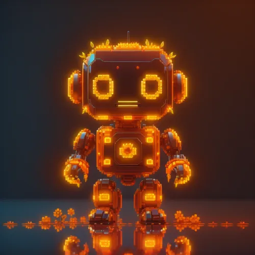 Pixel Robot On OP 2