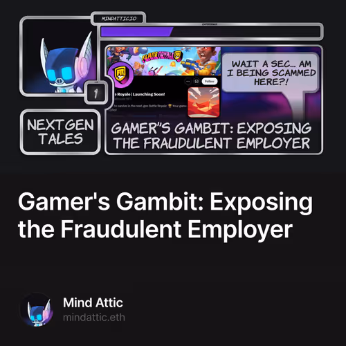 Gamer's Gambit: Exposing the Fraudulent Employer