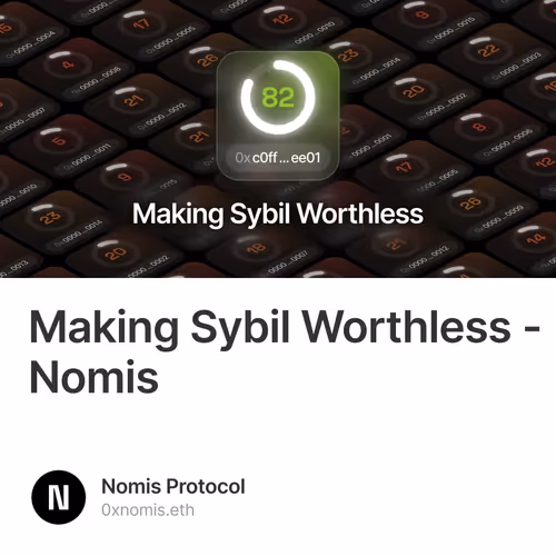 Making Sybil Worthless - Nomis