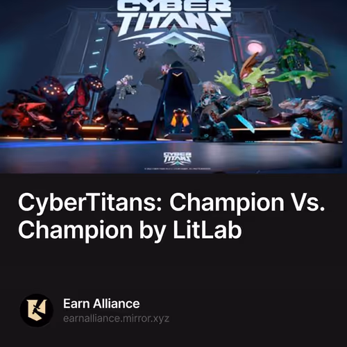 CyberTitans: Champion Vs. Champion by LitLab